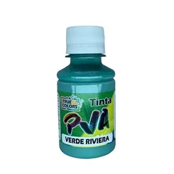 Tinta PVA Fosca 100ml - Verde Riviera - 7210 - True Colors