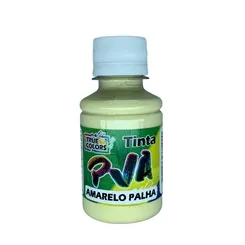 Tinta PVA Fosca 100ml - Amarelo Palha - 7112 - True Colors