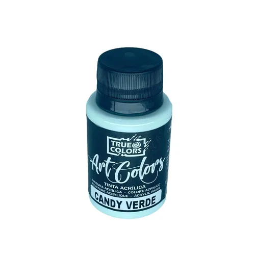 Tinta Art Colors 60ml - Candy Verde - 7588 - True Colors