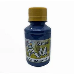 Tinta PVA Metal 100ml - Azul Marinho - 7952 - True Colors