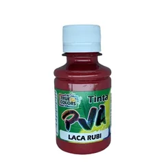 Tinta PVA Fosca 100ml - Laca Rubi - 7110 - True Colors