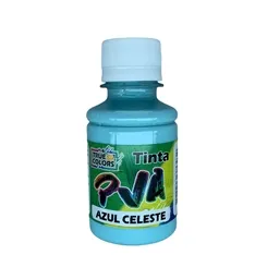 Tinta PVA Fosca 100ml - Azul Celeste - 7129 - True Colors