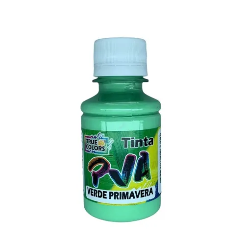 Tinta PVA Fosca - 100ml - Verde Primavera - 7261 - True Colors
