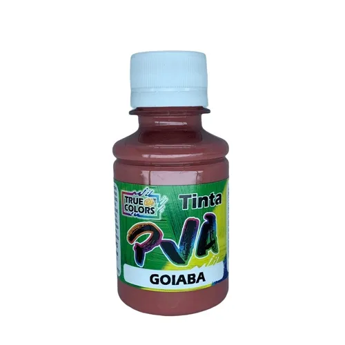 Tinta PVA Fosca 100ml - Goiaba - 7135 - True Colors