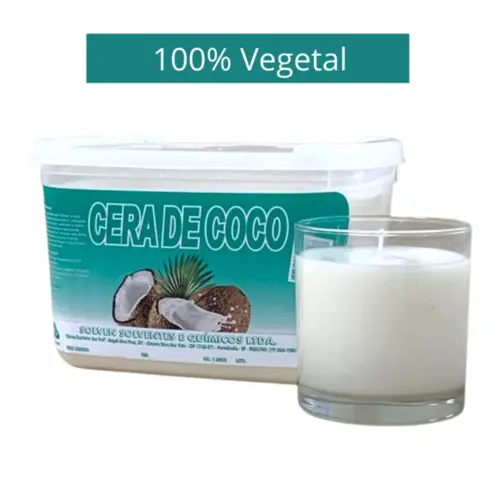 CERA DE COCO SOLVEN POTE - 1 KG