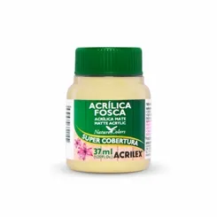 Tinta Acrílica Fosca - 37ml - Amarelo Bebê - 808 - Acrilex