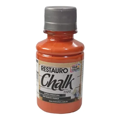 Tinta Restauro Chalk Intense 100ml - Laranja Marroquino - 4140 - True Colors