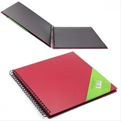 Álbum para Scrap - Vermelho - 30x30cm