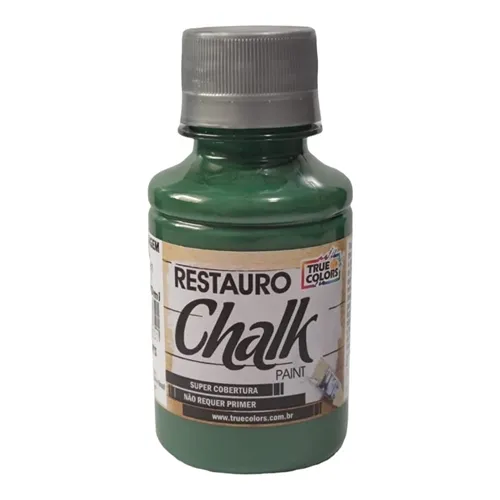 Tinta Restauro Chalk Intense 100ml - Verde Camuflagem - 4114 - True Colors