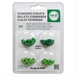 Ilhós de Metal Verde - c/60 peças - 41576-3 - LX