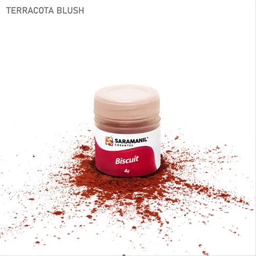 Corante de Biscuit - 75.205 - Terracota Blush 4g - Saramanil