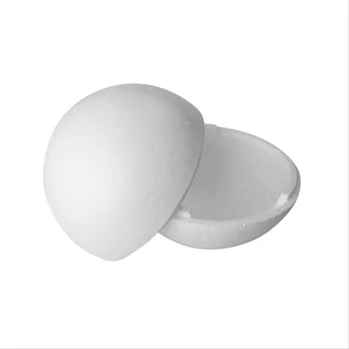 Bola de Isopor Oca - 150mm  - Pacote c/ 5 unidades