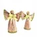 ANJO PALHA - MEDIO - 08CM - C/ 2 - DOURADO - BF -