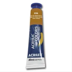 Acrylic Colors - 20ml - Terra de Siena Natural - 336 - Acrilex