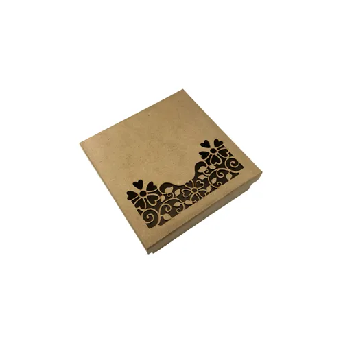 Caixa a Laser Flor 15x15