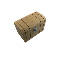 Bau Cadeado Riscado - 17,5cmx11