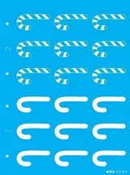 Stencil - 15X20 - OPA3285 - Estamparia Bengalas De Nata - Opa Criando Artes