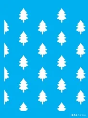 Stencil - 15X20 - OPA3286 - Estamparia Pinheiros II - Opa Criando Artes