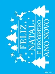 Stencil - 15X20 - OPA3289 - Feliz Natal III - Opa Criando Artes