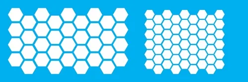 Stencil - 10X30 - OPA1477 - Favos De Mel - Opa Criando Artes