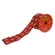 Fita Aramada Tecido C/ Glitter C/Costura (Vermelho Dourado) 6,3Cmx9,14 - 77632003 - Fa