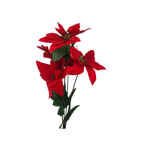 Bico Papagaio Aveludado X5 - Vermelho - 35Cm - 25274003 - FA