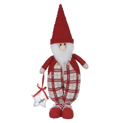 Boneco Natal Papai Noel Em Pe (Vermelho) 45Cm - 78469001 - Fa