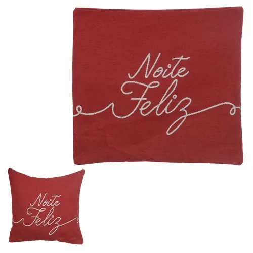 Capa De Almofada Natal 45X45Cm (Colorido) - 78321001 - Fa