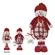 BONECO DE NEVE NATAL EM PE (VERMELHO) 37cm - 78476001 - FA