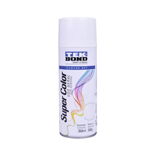 TINTA AEROSSOL BRANCO FOSCO USO GERAL 350 ML/250G