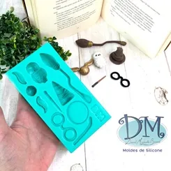 Molde - Silicone - Biscuit - Apetrechos Do Harry - Deivid Machado