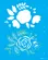 STENCIL   20x25 - 3360 - FLOR ESTILIZADA II