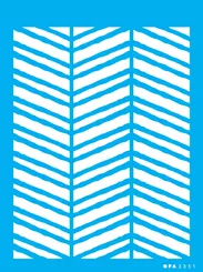 STENCIL  15x20 - 3351 - ESTAMPARIA ZIGUE-ZAGUE IRREGULARES