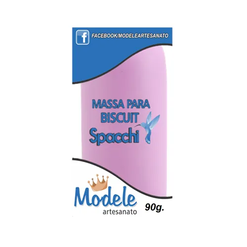 Massa De Biscuit - 90G - Magenta - 041 - Modele