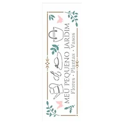 ST. 10x30 - 3374 - FRASE MEU PEQUENO JARDIM