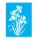 ST. 20x25 - 3389 - FLOR IRIS