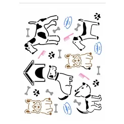 ST. 15x20 - 3379 - PET ESTAMPARIA CACHORRO III