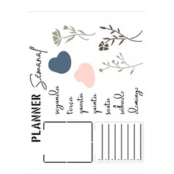 ST. 20x25 - 3399 - PLANNER SEMANAL ORGANICO