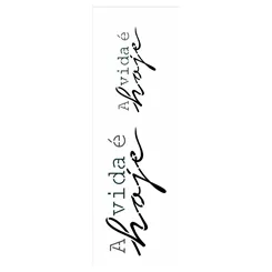 ST. 10x30 - 3372 - FRASE A VIDA E HOJE
