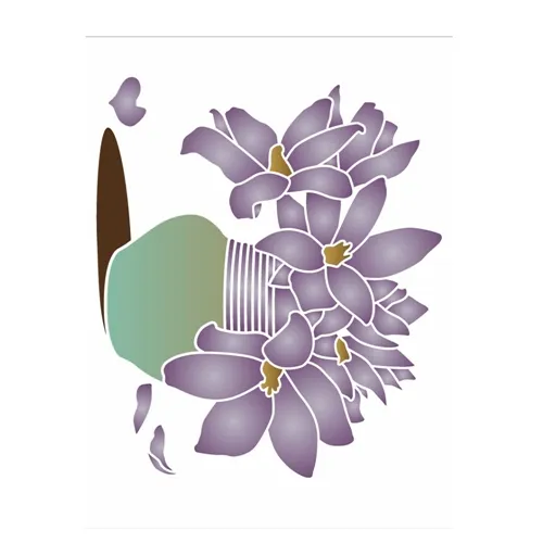 ST. 20x25 - 3400 - VASO FLOR ACAFRAO-DO-PRADO