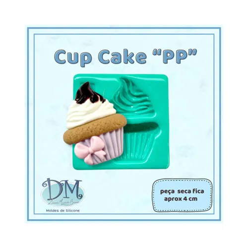Molde - Silicone - Biscuit - Cup Cake Pp - Deivid Machado