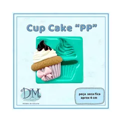 Molde - Silicone - Biscuit - Cup Cake Pp - Deivid Machado