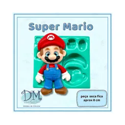 Molde - Silicone - Biscuit - Super Mario - Deivid Machado