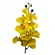Orquidea Haste Tecido - Amarelo