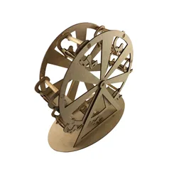 Roda Gigante a Laser - 37x19x37cm