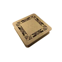 Caixa A Laser Trabalhada - 25x25