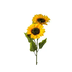 Girassol Flocked - Amarelo - 88cm