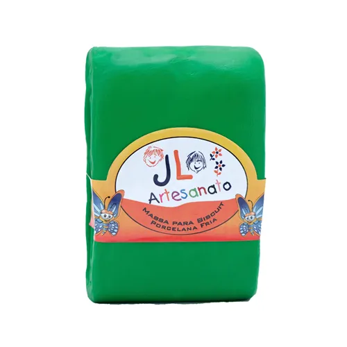 Massa de Biscuit JL - Verde - 1kg