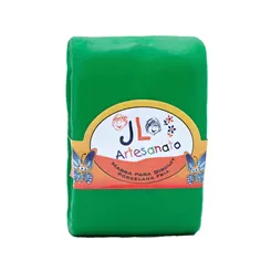 Massa de Biscuit JL - Verde - 1kg