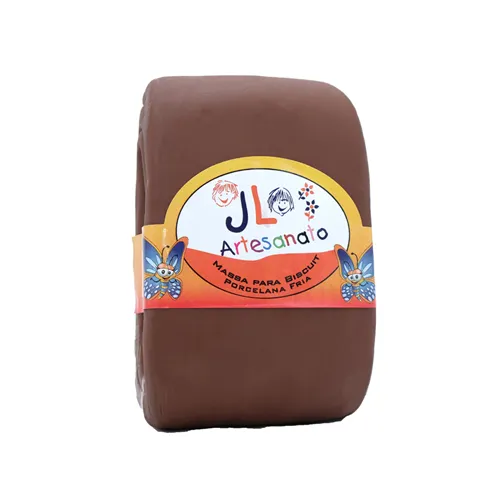 Massa de Biscuit JL - Marrom Escuro - 90g